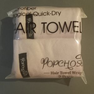 Microfiber Magic Quick Dry Hair Towel 2 Pack New